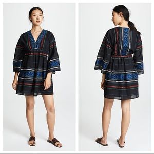 ⬇️ NWOT Joie Shada Dress Black Embroidered Midi